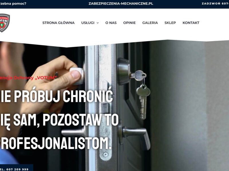 Awaryjne otwieranie drzwi po złamaniu klucza